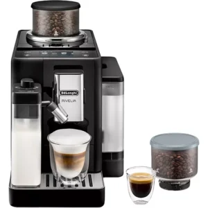 DELONGHI Rivelia EXAM440.55.B Bean to Cup Coffee Machine – Black
