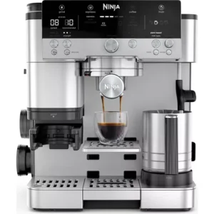 NINJA Luxe Cafe Premier Series ES601UK Bean to Cup Coffee Machine – Silver & Black
